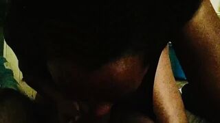 African MILF Blowing her Daughters Bf Meat