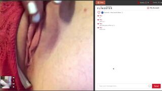 Horny Alluring Teenie Shows Titties and Gently Masturbation on Camera!