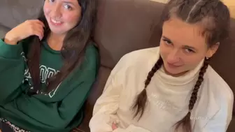 They picked up 2 beauties with a friend and banged them hard . Version one