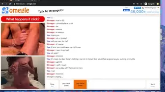 He gives my Wet Vagina a Shooting Sperm Shot on Omegle