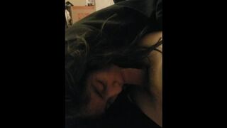 Blows Schlong like the Kinky Hoe she was