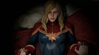 |MARVEL| CAPTAIN MARVEL WANTS TO FUCK IN HER SUIT!
