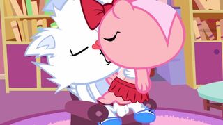 Happy Tree Friends : Giggles and her Bf