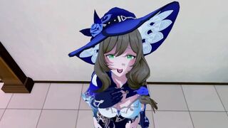 LISA Genshin Impact 3D ANIME 1/6