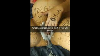 Snapchat Cheating Creampie\cumshot Group Sex Collection Mix Of