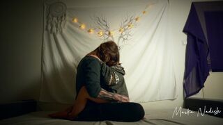 Sensual and Passionate Kissing - Polish Home-Made Lovers Mavka Nadish