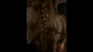 Lyft Driver Pulls over to Fuck me