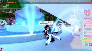 Roblox Royale High Lesbians having Fun at Fountain (Got Caught)