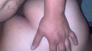 Bent over getting Hammered by my Vibrating Dildo