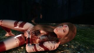 Skyrim "hircine's Gift" Fresh Imperial Maiden Gets Poked by Werewolf