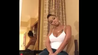 Ebony Leggings Meaty Butt
