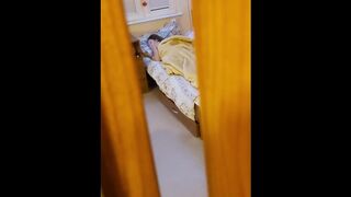 I was Masturbates , the Lover saw it and Decided to Panish ME