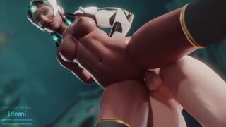 OVERWATCH| SYMMETRA INCREDIBLY PLOWED!