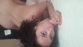 Deepthroat with my Toy