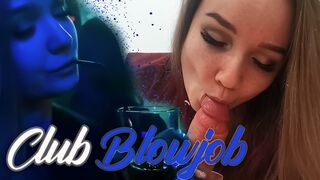 Picked up a Chick in a Nightclub, Put it in her Mouth and Fed her Cum