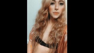 Femdom Teeny Helps Loser Spunk