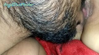 Dani Danger Licked Attractive Twat and Creampied Angel Fowler Bareback