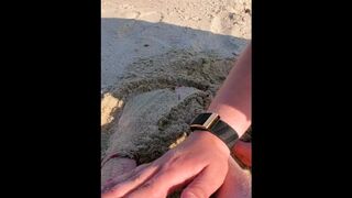 My Step Brother Wanted to Play with my Feet so I made him take me to the Beach