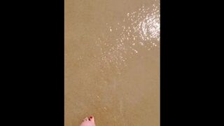 Walking in the Ocean