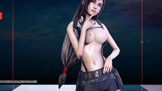 [MMD] Berry Good - Mellow Mellow Tifa Lockhart Aerith Hot Striptease Final Fantasy 7 Remake FF7