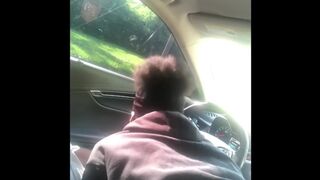Blowed Lucky Fan’s Penis in the Car