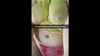 Fucking Cheating Ex-Wife`s Vagina is the best Feeling ever - Cuck-Old Snapchat Captions