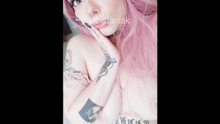 Showing my Pink Lingerie and my Pink Snatch for u