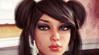 4k KinkyVIDEOS - CAUGH AGAIN MY STEPDAUGTER ANNIE, she was doing Yoga in a Sweet Position!