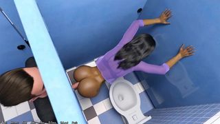 Sleazy College Fuckers: Public Toilet Glory Hole Ass-Sex Sex- Ep 17