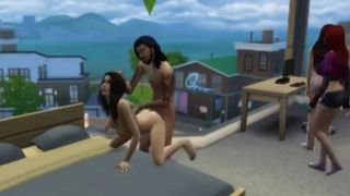 Horny Lovers got Cought by their Friends