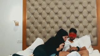 Arab Teeny 18YO Smoking and Giving me first TIME Monstrous Oral Sex, Licking Sperm