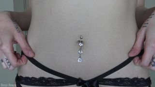 4K trying on 7 new Belly Rings