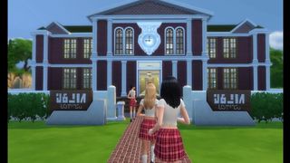 Nasty Fresh Student on Top of the Teacher to Earn Good Grades - Trailer