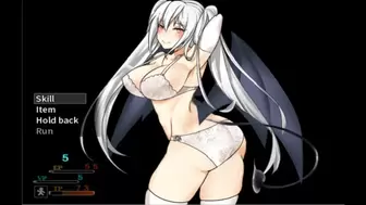 Cage of the Succubi [Voiced Asian Cartoon game] Ep.one He came six time in her demon twat