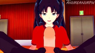 Fate/Stay Night: Fucking Rin Tohsaka in POINT OF VIEW (3D Anime Uncensored)