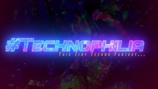 Tiny Techno Teenie Takes Humongous Dildo and Squirts Over and Over and Over....