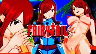 FAIRY TAIL ERZA SCARLETT ASIAN CARTOON