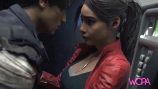 [ WOPA ] - FINE EXCITING SEX IN THE PHONE BOOTH - (THE BEST 3D HD)