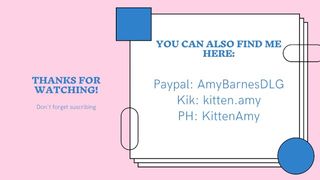 Moaning while touching myself