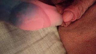 Huge knot werewolf dildo in my wet hole