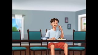 Summertime Saga: College Dude Surrounded With Alluring Girls-Ep51