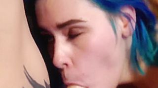 Lezzie Threesome With Tinder Whore