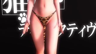 【MMD】Cat Leg Detective (Canon)【R-18】