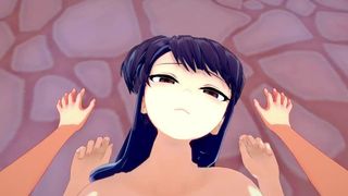 (SELF PERSPECTIVE) FUCKING KOMI SAN TWAT SO HARD SHE SCREAMS MISSIONARY ANIME KOMI SAN CANT COMMUNICATE