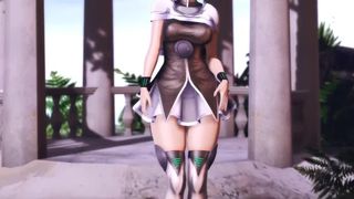 【MMD】Nopan Izumi - Pink Cat【R-18】