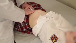 New Chick Gets Teased and Masturbated by School Nurse (bizarre)