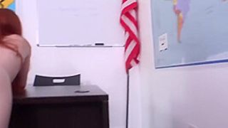Adorable Student Sucks A Load