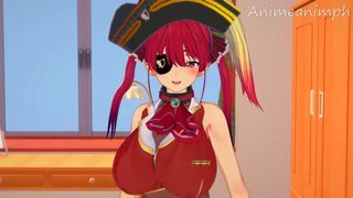 VTUBER HOUSHOU MARINE CARTOON