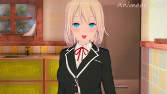 FUCKING OLIVIA FROM THE WORLD OF OTOME GAME IS THOUGH FOR MOBS - Asian Cartoon Anime