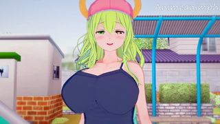 MISS KOBAYASHI'S DRAGON MAIDS QUETZALCATL CARTOON